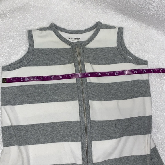 Burts bees baby beekeeper sleep sack wearable blanket large 12/18m - Picture 4 of 6